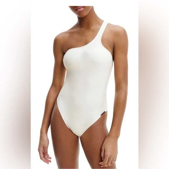 Calvin Klein Other - Host pick 🌟CALVIN KLEIN - Core Essentials One Shoulder One Piece Swimsuit